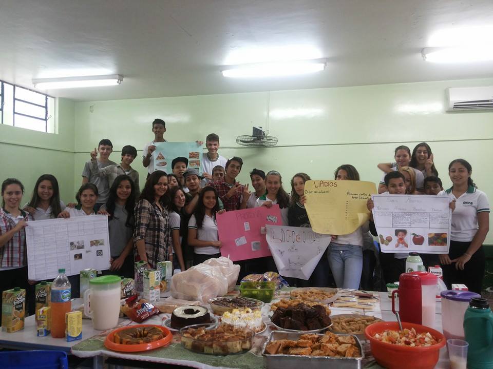 Café da manhã com os Alunos do Colégio Almiro Sartori