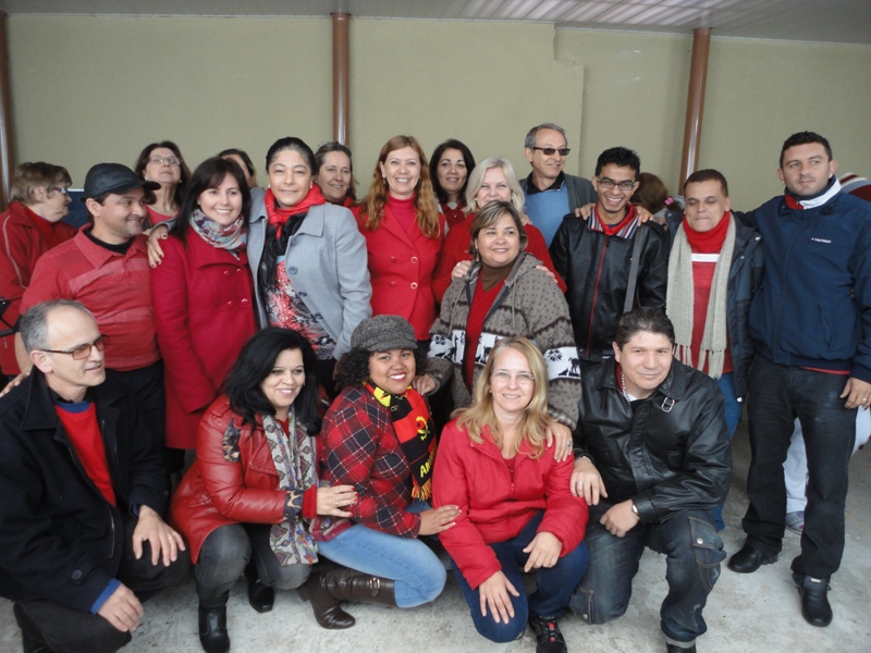 Professores Ceebja - Campo Comprido no dia do Estudante